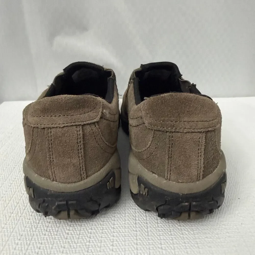 Merrell Jungle Moc Shoes Mens Size 10 Brown Suede Slip On Casual Comfort